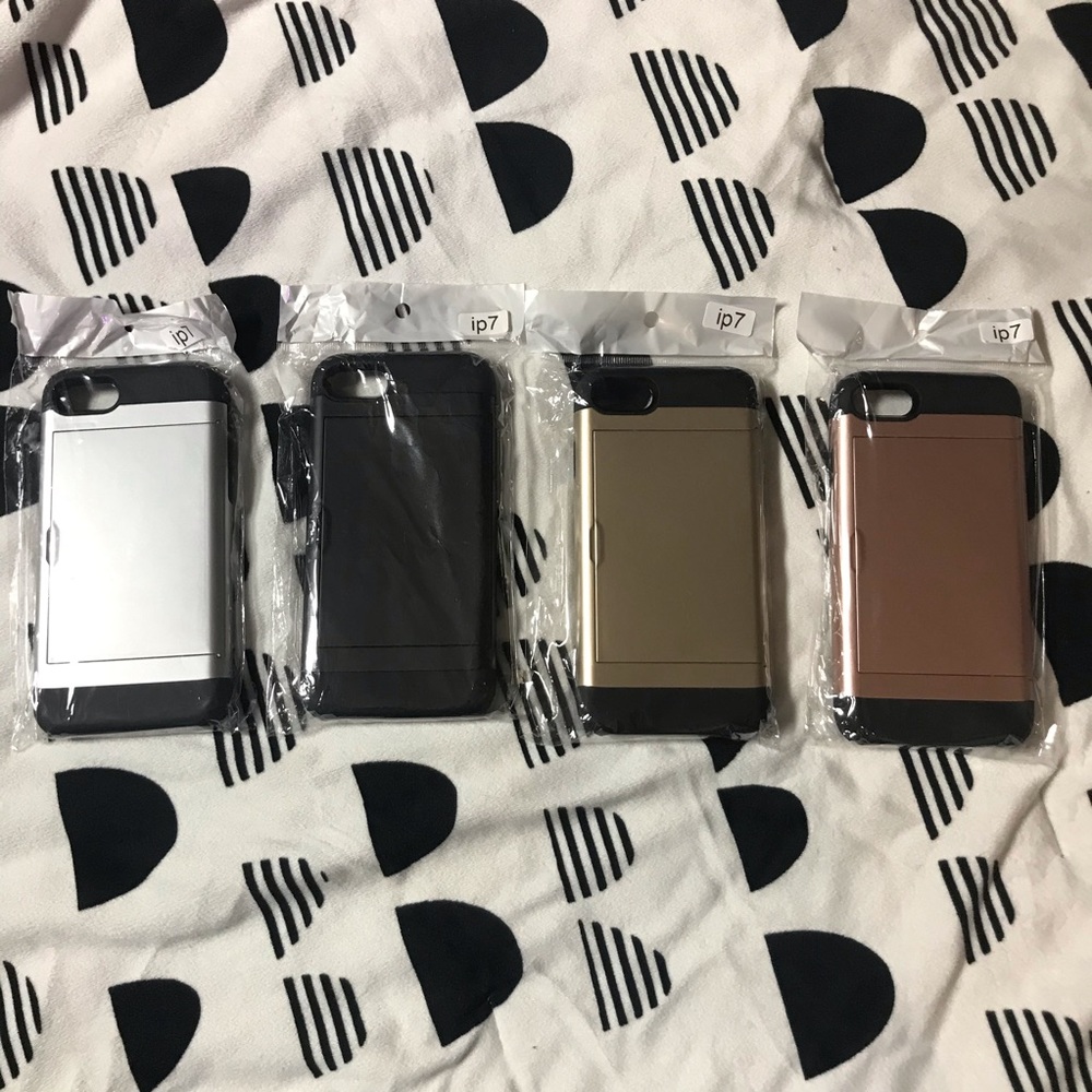 3 FOR $5 - iPhone 7/8 phone cases MUST GO /BRAND NEW